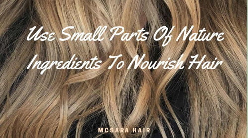 Use_Small_Parts_Of_Nature_Ingredients_To_Nourish_Hair
