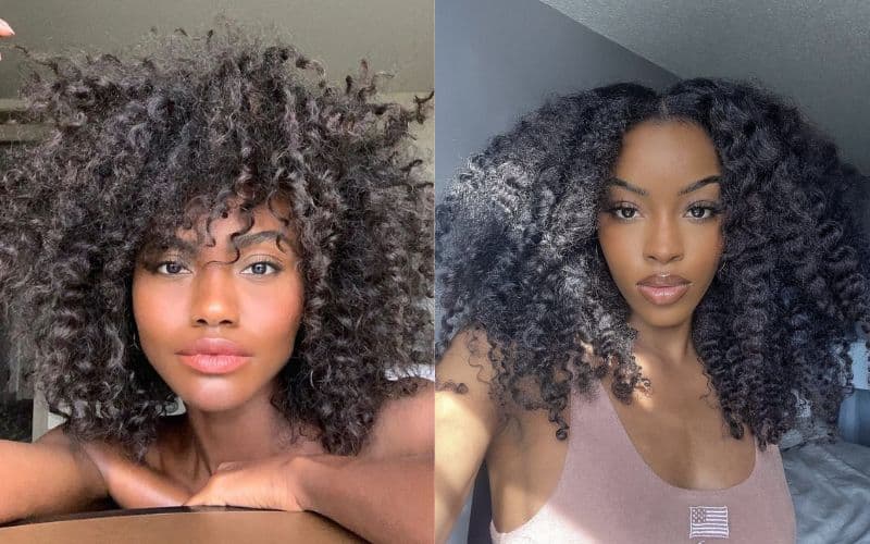 How To Blend Natural Hair With Curly Weave