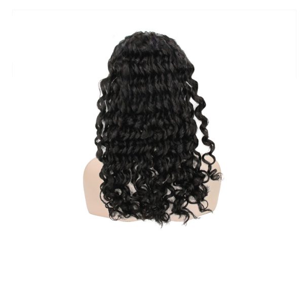 Loose Wavy Black Full lace Wig
