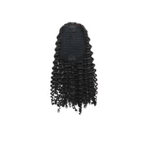 Loose Curly Black Drawstring Ponytail Hair Extensions