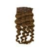 Body Wavy Light Brown Clip-In Hair Extensions