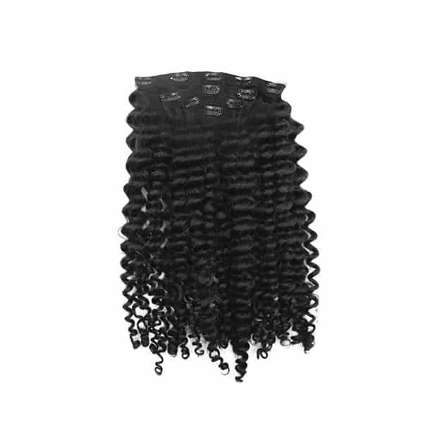 Loose Curly Black Clip-In Hair