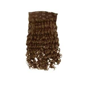 Loose Wavy Light Brown Clip-In Hair Extensions