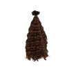 Luxury Deep Wavy Dark Brown V-Tip 120 Hair Extensions