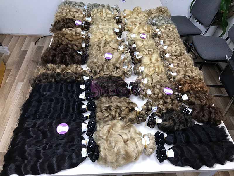 different between human hair extensions with synthetic hair extensions