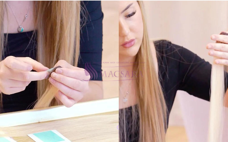 How to reuse tape-in hair extensions