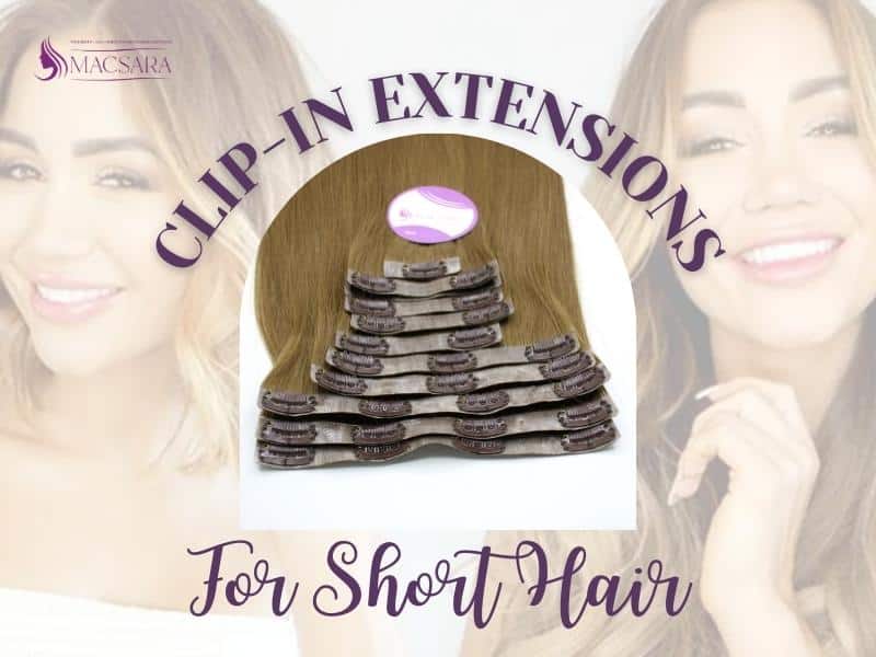 Clip-In Hair Extensions For Short Hair