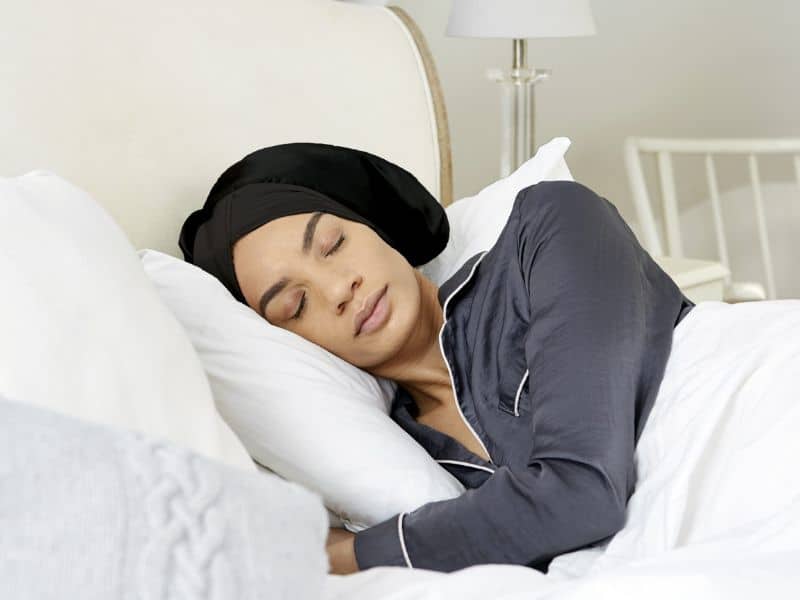 Cover your braids while sleeping